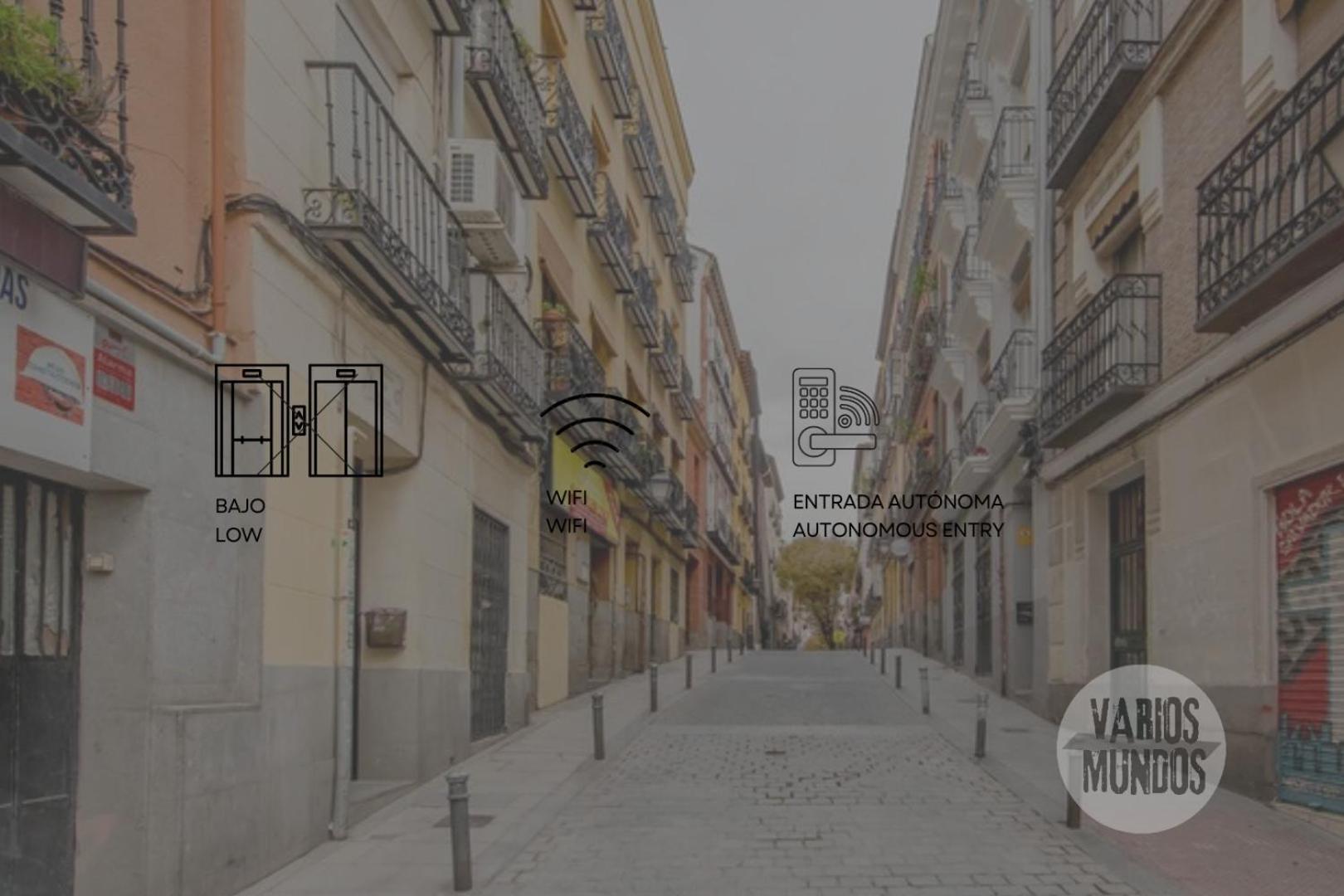 C-Cabeza Cool Apt Para 7 Al Lado De Tirso De Molina E1 Madrid Exteriör bild